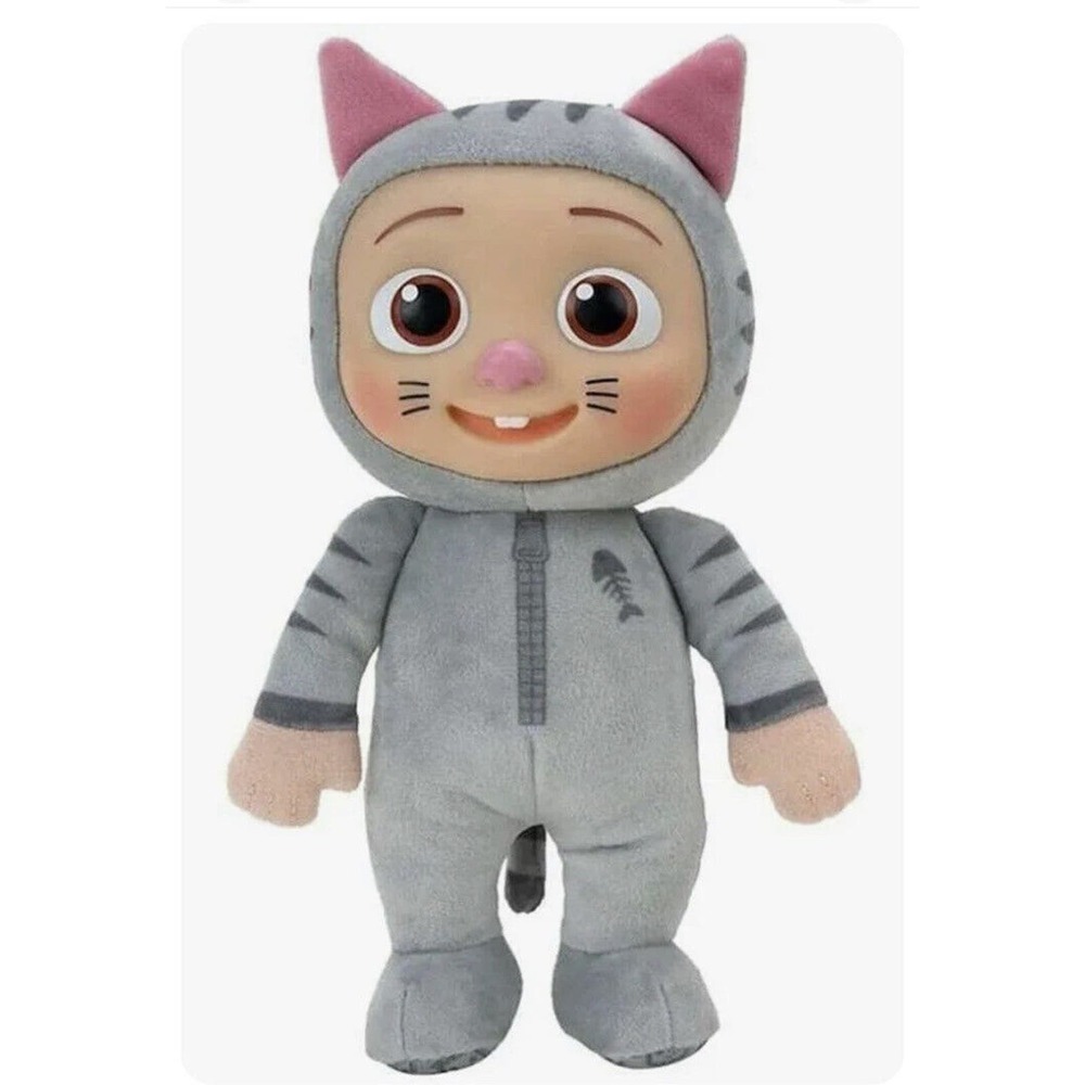 CoComelon JJ Kitty Plush Soft Plush Toy 8"